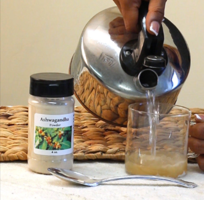 Stress Relief Tea Power, Ashwagandha Powder